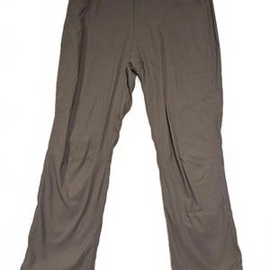 Eddie Bauer Men's Lightweight Tech Grey Utility Outdoor Pants With Lining 34x30