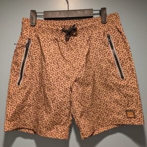 Southpole Swim Trunks Swimming Shorts Zipper Size Small