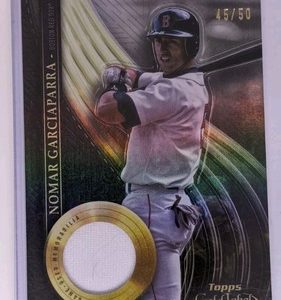 2022 Topps Gold Label Nomar Garciaparra 15/50 MLB Legends Relic #MLBNG Rec Sox