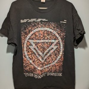 The Ghost Inside Shirt 2020 Los Angeles Size Large Band Tee