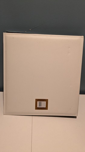 5-Up Collage Frame Sewn Embossed Photo Album -Ivory Unused - Image 2