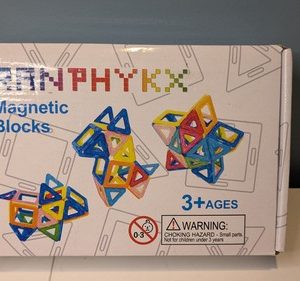RANPHYKX Magnetic Building Blocks Tiles Educational Toys 3+ Toddlers