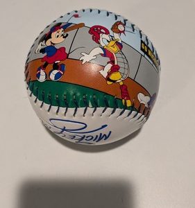DISNEY GOOFY MICKEY MOUSE MINNIE MOUSE DONALD DUCK FOTOBALL SOFTBALL!  e8074QXX