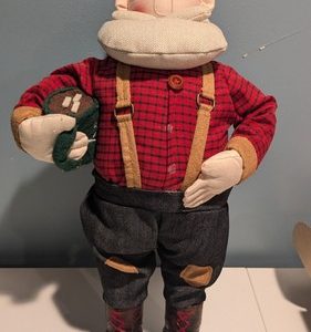 Lumberjack Man Woodlands Forest Hot Chocolate Mug Decoration Winter New With Tag