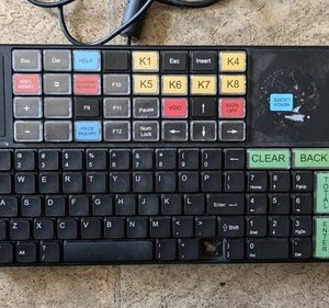 NCR keyboard 6932-9622-9090 TESTED WORKING