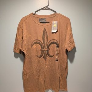 Vintage Nautica Jeans Co New Brown T Shirt Saints