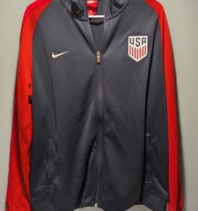 Nike Jacket Red White Blue World Cup Soccer United States XL