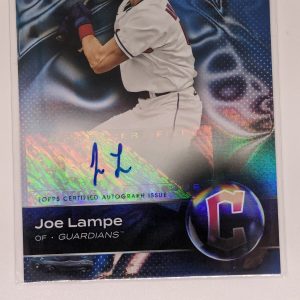 2023 Bowman Platinum TOP PROSPECT JOE LAMPE #TOP-50 Autograph AUTO RC Guardians