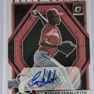2022 Panini Donruss Optic Elite Series #ESS-RS Reiver Sanmartin Auto