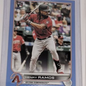 2022 Topps series 2 #455 Henry Ramos Arizona Diamondbacks Rookie #/50 Rookie