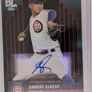 2024 Big League Adbert Alzolay Foil Auto - Chicago Cubs