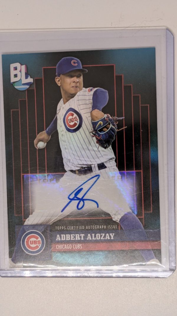 2024 Big League Adbert Alzolay Foil Auto - Chicago Cubs