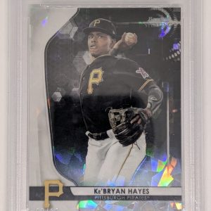 2020 Bowman Sterling Ke'Bryan Hayes #BPR16 Black Atomic /10 PSA 9