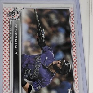 Trevor Story #260 - 2022 Topps Series 1 - Colorado Rockies 55 /76