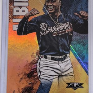 2019 Topps Fire #17 Ozzie Albies Atlanta Braves /299