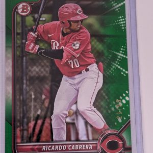 2022 Bowman Draft Green /99 Ricardo Cabrera #BD-139