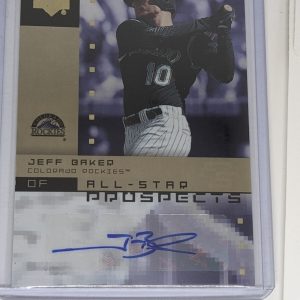 2007 Upper Deck Jeff Baker All-Star Prospects AS-BA AUTO