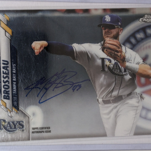 Michael Mike Brosseau - 2020 Topps Chrome Rookie Autograph RC Auto