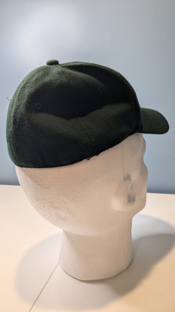 Wayland Wildcats Green Small Medium Fitted Hat - Image 6