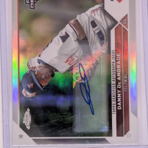 2023 Topps Pro Debut Danny De Andrade refractor FOIL AUTO /99 Twins