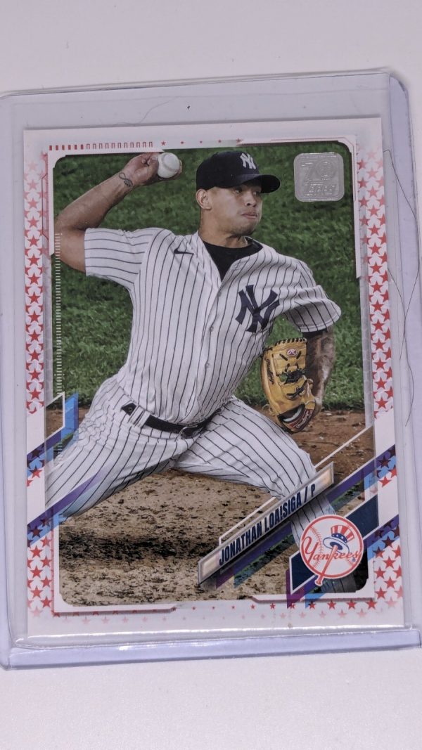 2021 Topps Update Independence Day /76 Jonathan Loaisiga #US264