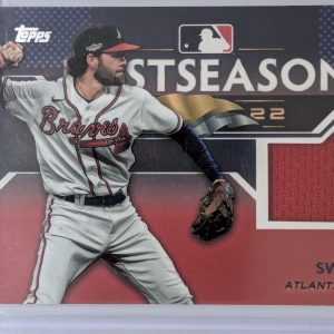 2023 topps ppr-ds dansby swanson postseason performance relic /25