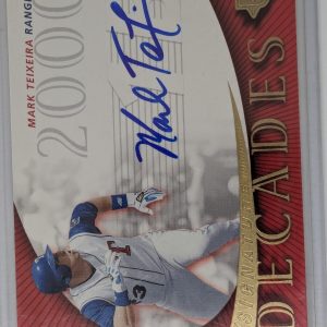 2005 upper deck mark teixeira decades auto sd-mt