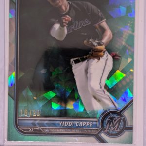 2022 Bowman Chrome Draft Sapphire Edition Aqua /20 Yiddi Cappe #BDC-96
