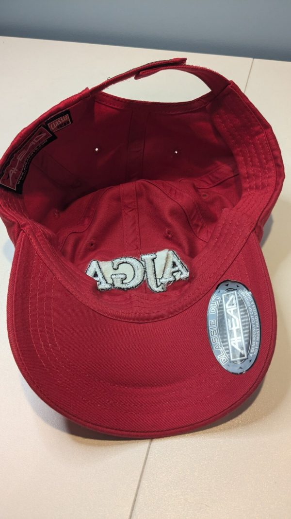 AJGA Red Baseball Hat AHEAD - Image 4