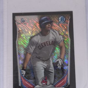 2014 Bowman Chrome #CDP86 Bobby Bradley 1st Bowman Black Shimmer Mini