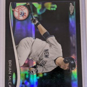 2014 Topps Chrome Update  #MB-1 Brian McCann Yankees Astros Black /99