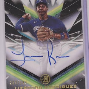 2023 Bowman Inception Lizandro Rodriguez Prospect Auto #BPA-LR /399 D22