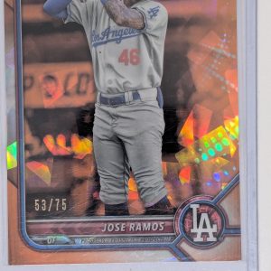 2022 Bowman Chrome Sapphire Edition #BCP-228 Jose Ramos Prospects Orange #/75