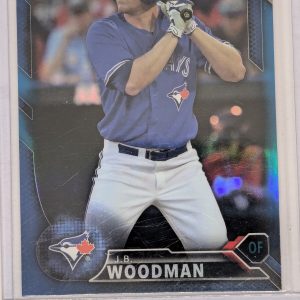 2016 bowman chrome 1st j.b. woodman blue refractor /150