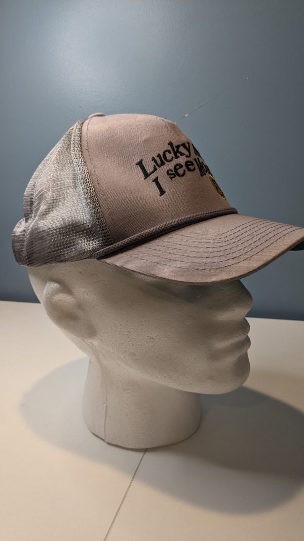 Lucky Me! I See Money Trucker Snapback Hat - Image 4