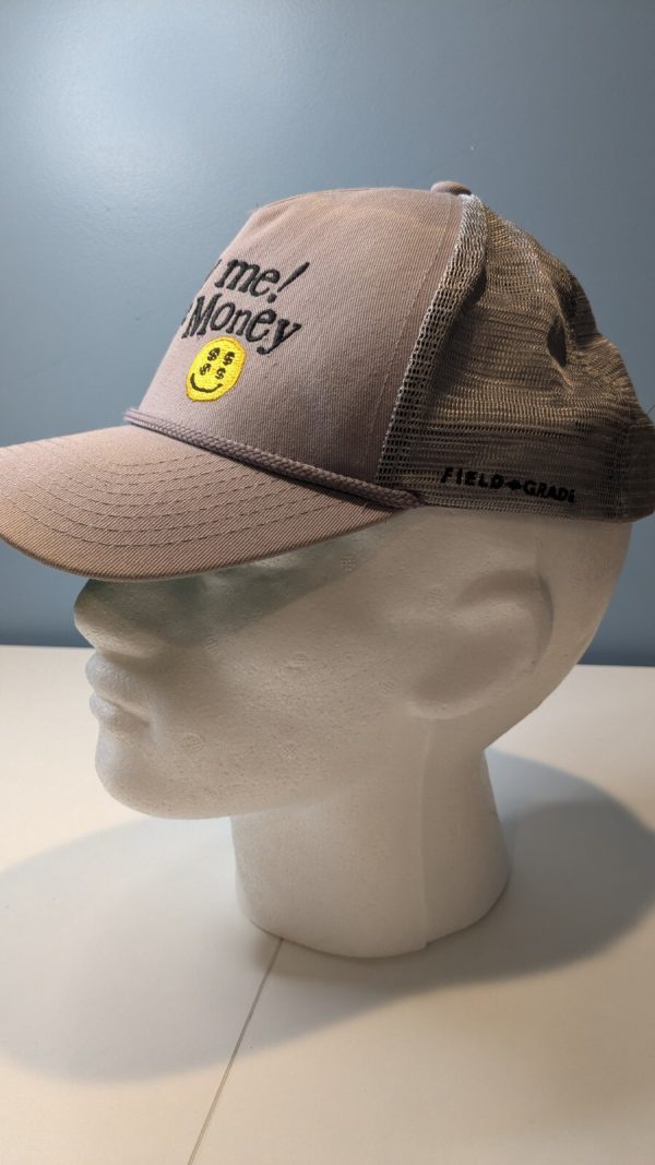 Lucky Me! I See Money Trucker Snapback Hat - Image 8