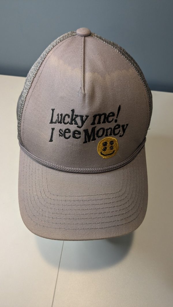 Lucky Me! I See Money Trucker Snapback Hat - Image 9