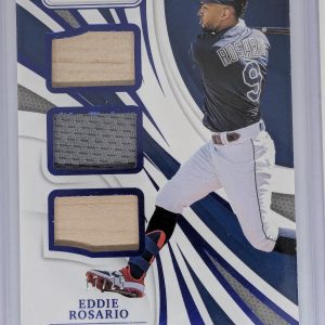 2021 Panini Immaculate Collection Immaculate Triples Eddie Rosario /49