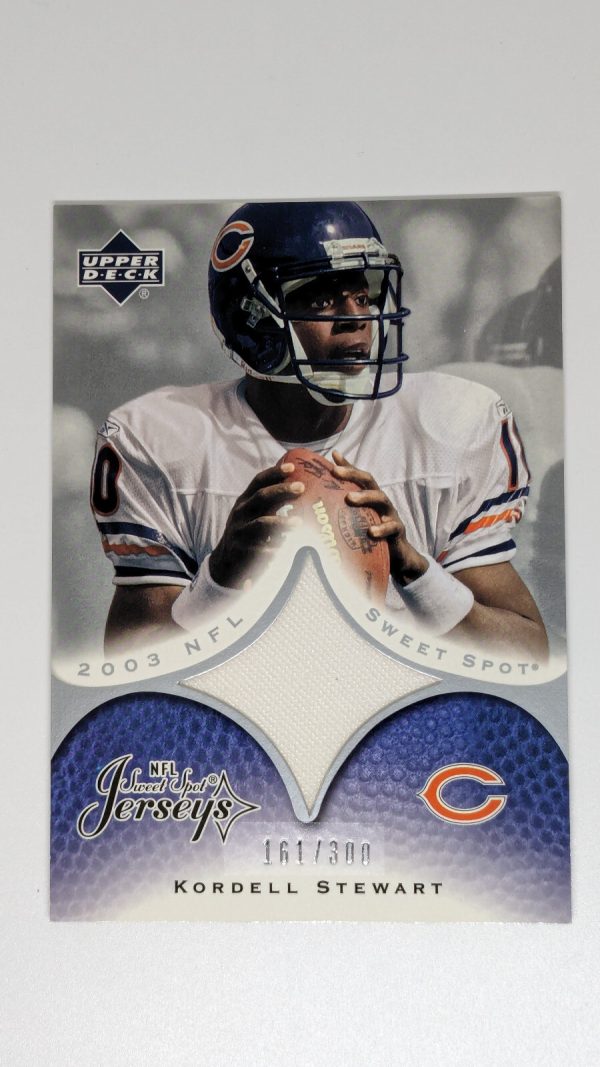2003 upper deck kordell stewart sweet spot jerseys /300