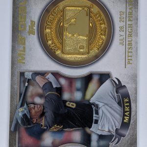 2016 Topps #MLBD2M-38 Starling Marte MLB Debut Medallion - Pittsburgh Pirates