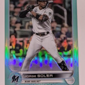 2022 Topps Update Chrome #USC132 Jorge Soler Aqua Refractor /250