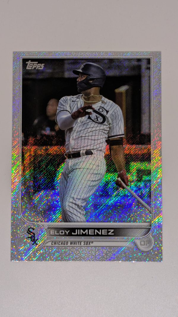 2022 Topps Chrome Eloy Jimenez /875 Shimmer