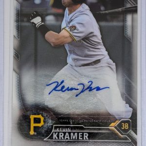 2016 Bowman Chrome Prospect Auto Kevin Kramer #CPA-KK Auto