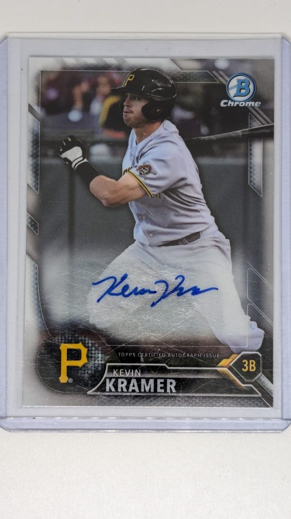 2016 Bowman Chrome Prospect Auto Kevin Kramer #CPA-KK Auto