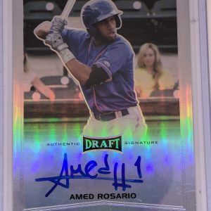 2016 Leaf Metal Draft Amed Rosario Autograph BA-ARI Auto