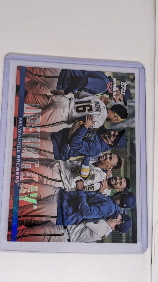2022 Topps Opening Day Milwaukee Brewers Insert #OD-3 /99