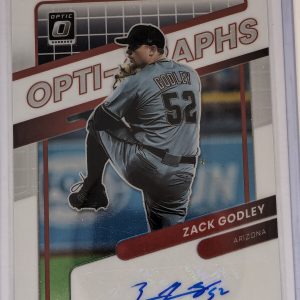 2022 Panini Donruss Optic AUTO Autograph #OG-ZG Zack Godley Diamondbacks