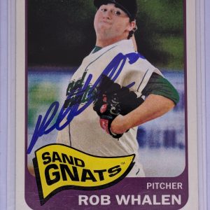 2014 Topps Heritage Minor League Rob Whalen Auto Savannah Sand Gnats #176 Signed
