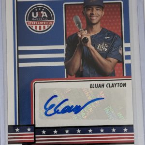 Elijah Clayton 2023 Panini USA Stars & Stripes Auto #NTDP-EC