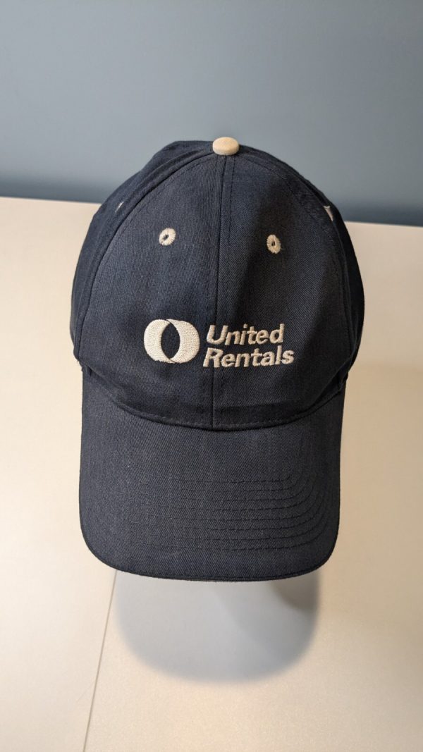 United Rentals Baseball Blue Hat Adjustable Strapback - Image 9